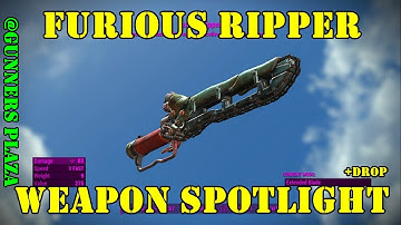 Fallout 4: Weapon Spotlights: Furious Ripper (Gunners Plaza)