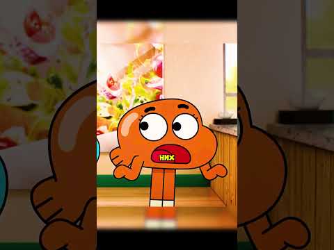 Делают салат из бургера 🍔➡️🥗 | Удивительный мир Гамбола |#кино #топ #мультик #сериал #shorts