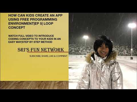 HOW KIDS CAN CODE A GAME|STEP BY STEP|LOOP CONCEPT|
