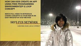 HOW KIDS CAN CODE A GAME|STEP BY STEP|LOOP CONCEPT|