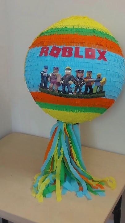 Піньята Роблокс з цукерками #pinata #roblox #цукерки #party #роблокс # ...