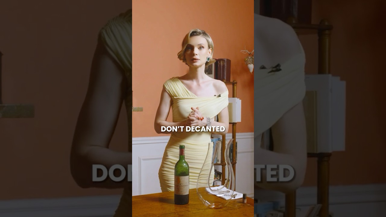 How to Decant Very Old Wine without ruining It 