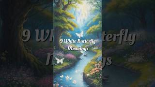 9 White Butterfly Meanings #shorts #butterflymeaning #whitebutterfly
