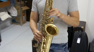 Nikkan IMPERIALE ニッカン インペリアル アルトサックス ニッカン インペリアル アルトサックス 910021 - YouTube