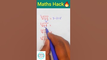 Square Root Tricks 🤔 | #shorts #shortvideo #maths