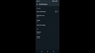💬 Whatsapp disable notification sound mute @izzylie