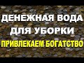 Денежная вода для уборки: привлекаем богатство в дом