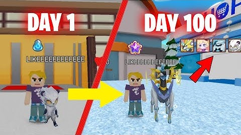 I Survived 100 Days In Trainer Arena | Blockman Go | FurtherXT