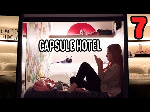 Staying at the best Capsule Hotel | Millennials