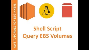 AWS CLI  | Shell script to Query EBS Volumes