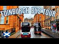 Scotland Edinburgh 4K Bus &amp; EPIC Landscape Tour | Princes Street, Old Town  Scotland 2026