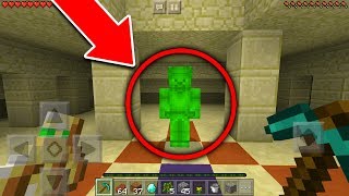 Finding Green Steve in Minecraft Pocket Edition? (Scary Documentary Roleplay)