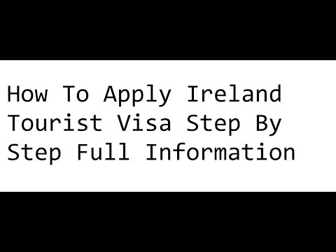 ireland tourist visa process