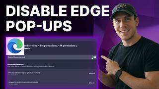 How to Disable Pop-Up Blocker in Microsoft Edge (2026) | Step-by-Step