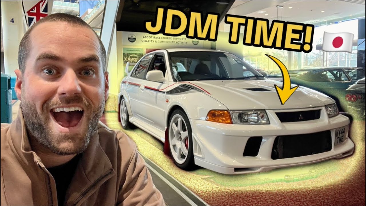 BUYING A MITSUBISHI LANCER EVO VI AT AUCTION! - YouTube