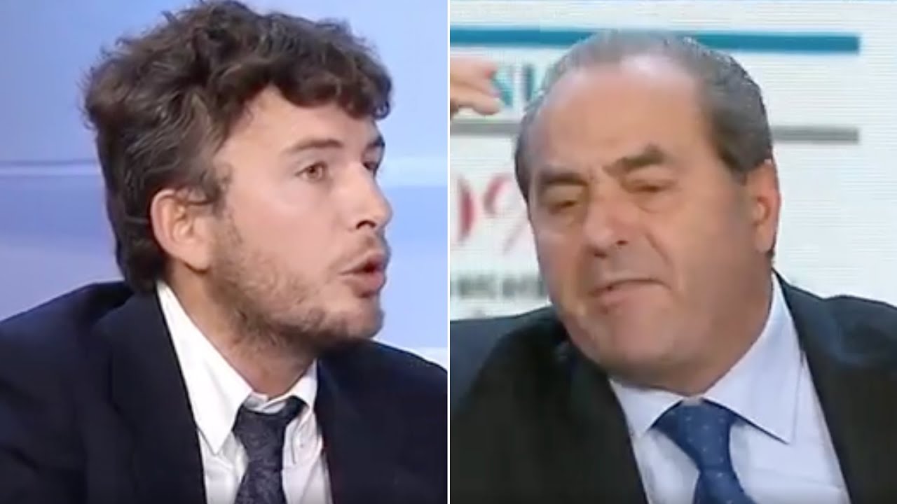 Lite furiosa tra Di Pietro e Diego Fusaro: 