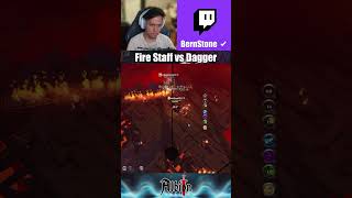 Fire Staff vs Dagger Albion Online