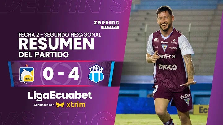 Delfín SC 0 - 4 Macará / Fecha 2 - Segundo Hexagonal  / Liga Ecuabet conectada por Xtrim