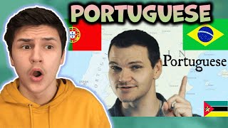 The Portuguese Language ! Brazilian vs European |🇬🇧UK Reaction