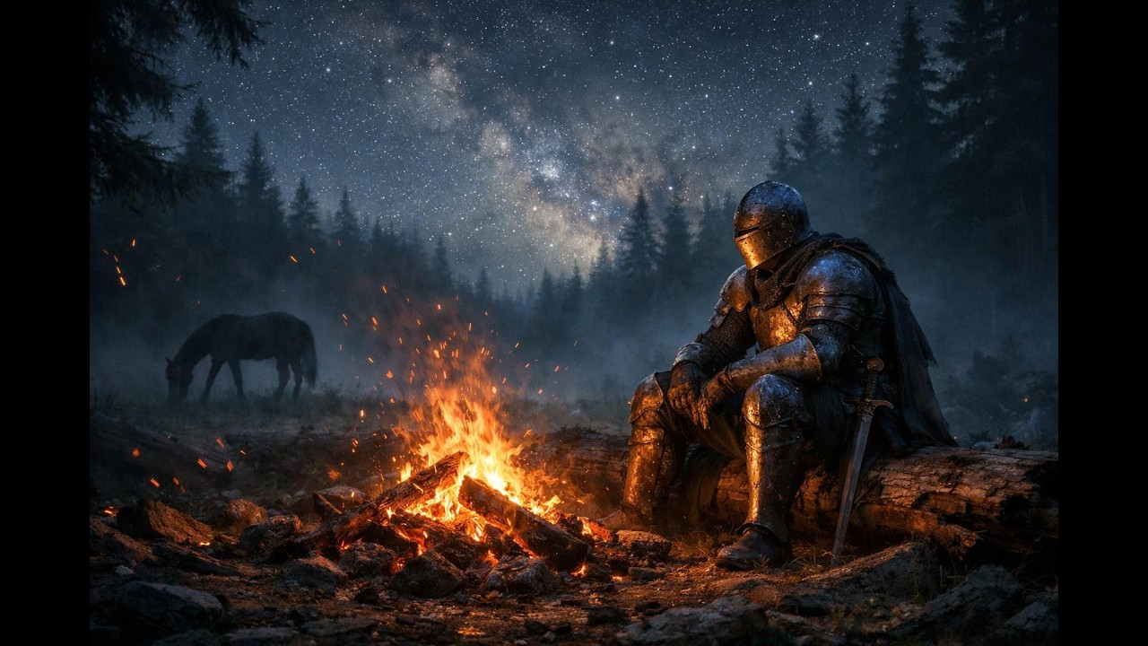 Repos au Campement | Musique Fantasy Relaxante & Ambiance Médiévale pour Étudier