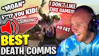 DEATH COMM RAGE COMPILATION!! WARZONE FUNNY VOICE CHAT MOMENTS!