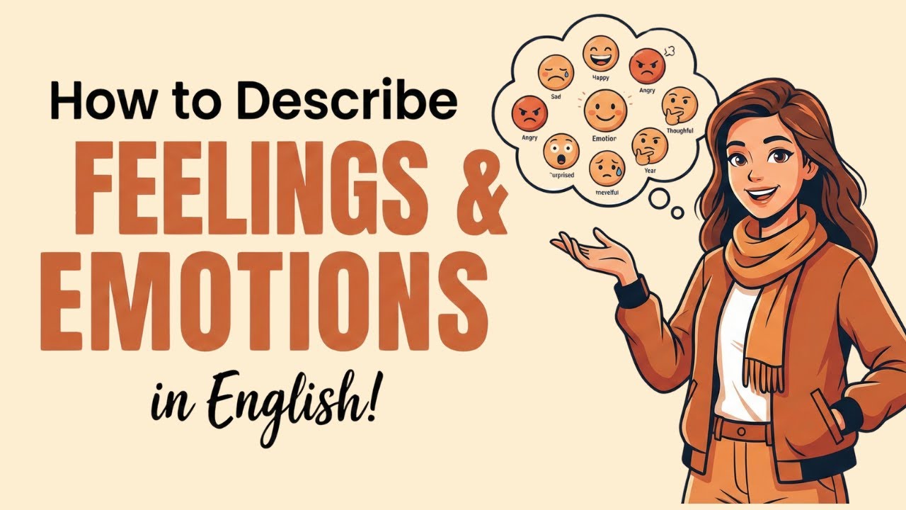 English Conversation Practice | How to Describe Emotions in English | English Podcast