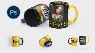 Набор мокапов кружек для Photoshop |Мокап кружки| |Sheri Sk| |Урок по Photoshop| screenshot 5