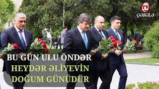 Ümummilli Lider Heydər Əliyevin Anadan Olmasının 101 Ci Ildönümüdür- Qəbələ Tv