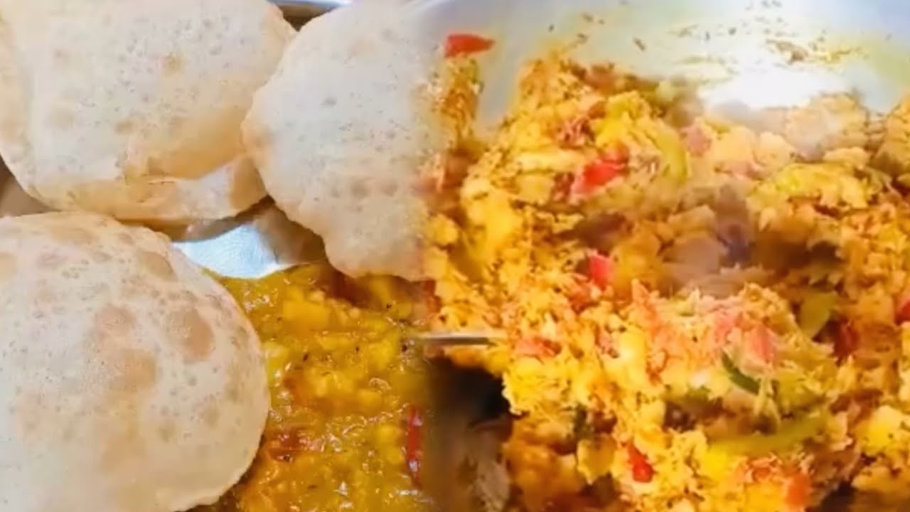 Poori & potato gravy recipe potato kuruma seivathu eppadi 