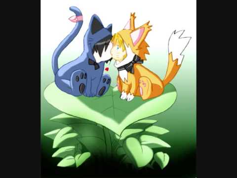 Naruto y Sasuke - Leones y nekos (Yaoi) - YouTube