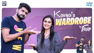 Kavya's Wardrobe Tour || Kavya Sree || Nikhil || KANI