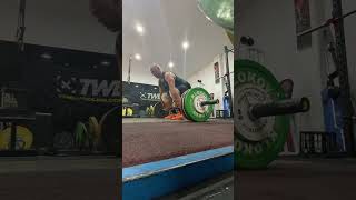 clean & jerk (130kg x 2)3 sets 52yo - week 2/6