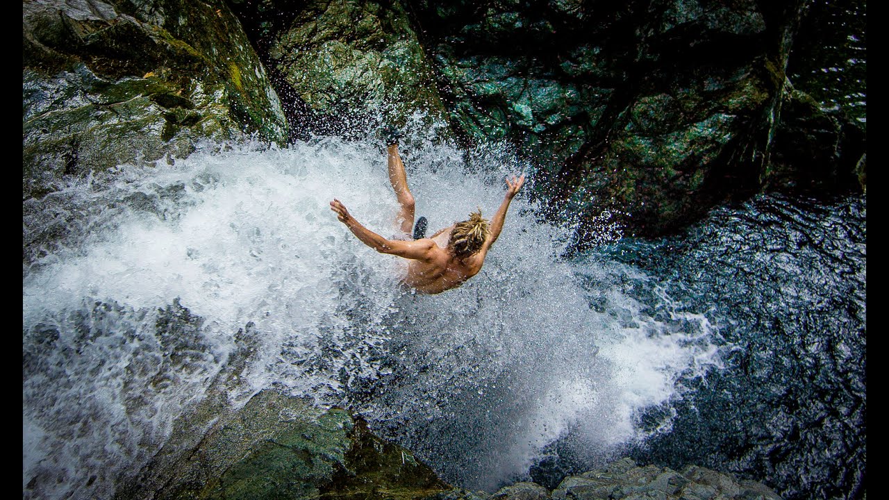 Behind The Scenes Waterfall Slip and Slide YouTube