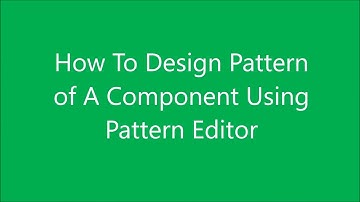 How to Design Pattern of A Component | Pattern Editor | Diptrace | [Urdu/Hindi]