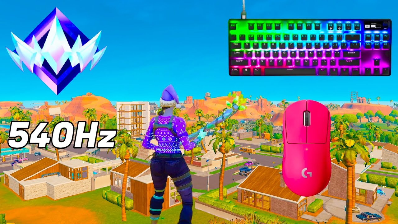 Fortnite Unreal Ranked Reload On PC | Keyboard & Mouse Gameplay | 360 FPS | 4K