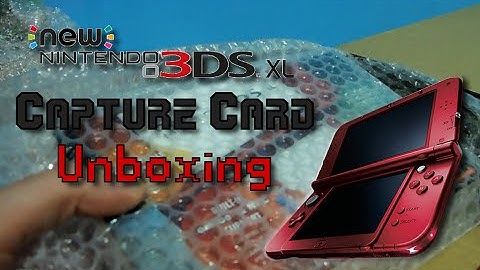 Katsukity New Nintendo 3DS XL Capture Card Unboxing