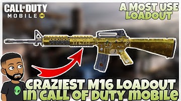 NEW INSANE M16 - ASSAULT RIFLES GUNSMITH BUILD in CALL OF DUTY MOBILE FAST KILL CLASS SETUP IN CODM