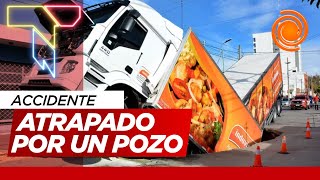 IMPACTANTE: un camión fue 