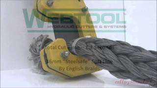 Webtool SL55 - Cutting Steelsafe Dyneema