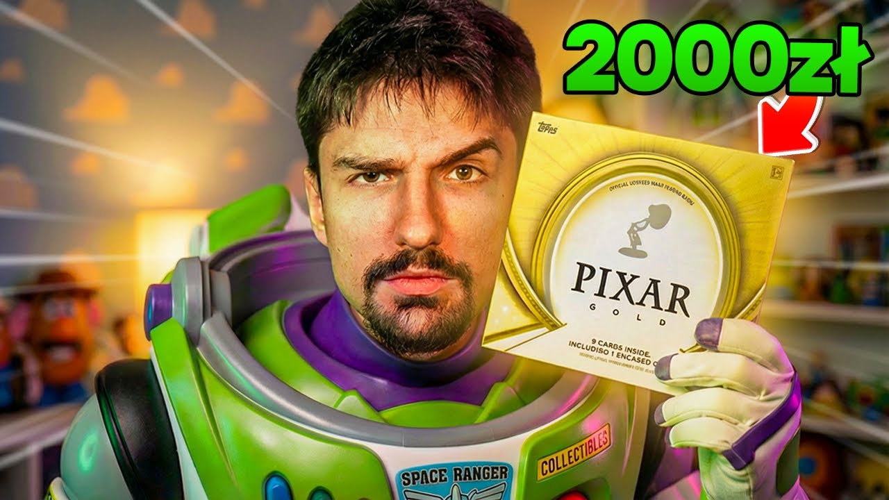 OPENINNG KART TOPPS PIXAR