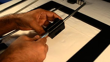 Prusa i3 Build Tutorial - Part 3:  Assembling the X axis and Z axis basic frame.