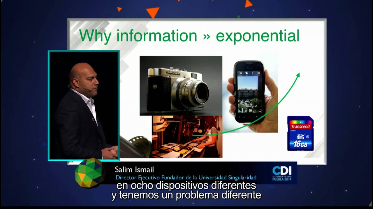 Salim Ismail - Director Ejecutivo de Singularity University - YouTube