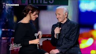 Charles Aznavour & Nolwenn Leroy -Un Jour Tu Verras Live Olympia Hier Encore 2014 Full Hd