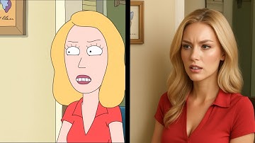 What Rick and Morty would look like in Real Life AI 2025