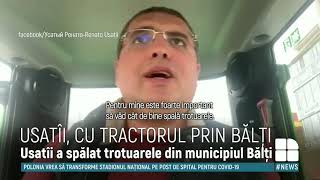 Renato Usatîi, tractorist. Candidatul formațiunii 