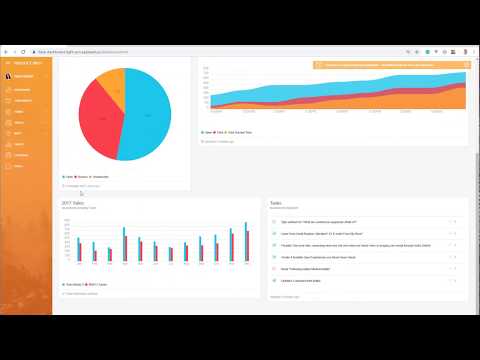Flask Dashboard - Light Design Pro | AppSeed App Generator