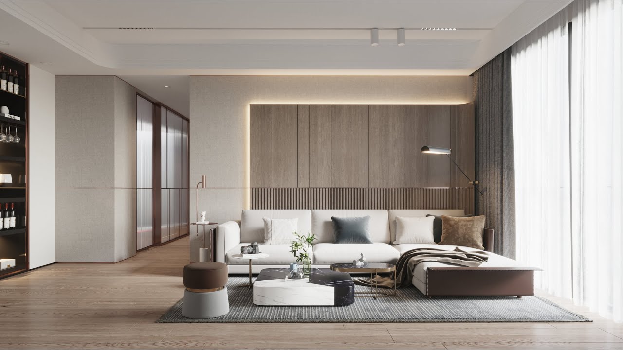 📌[Mẫu Nhà Đẹp] Thiết kế nội thất phong cách hiện đại 2020