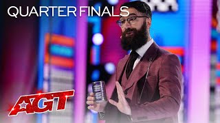 Peter Antoniou Shocks The Judges With His Psychic Abilities  America's Got Talent 2021