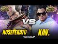 T8 Season 3 ▰ Noseferatu (Heihachi) VS Kav (Kazuya) !!【Tekken 8 High Level Gameplay】