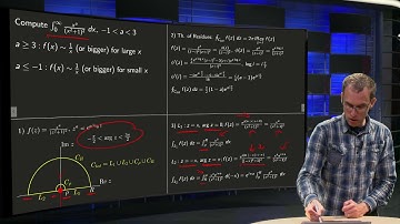 A contour integral around a branch point